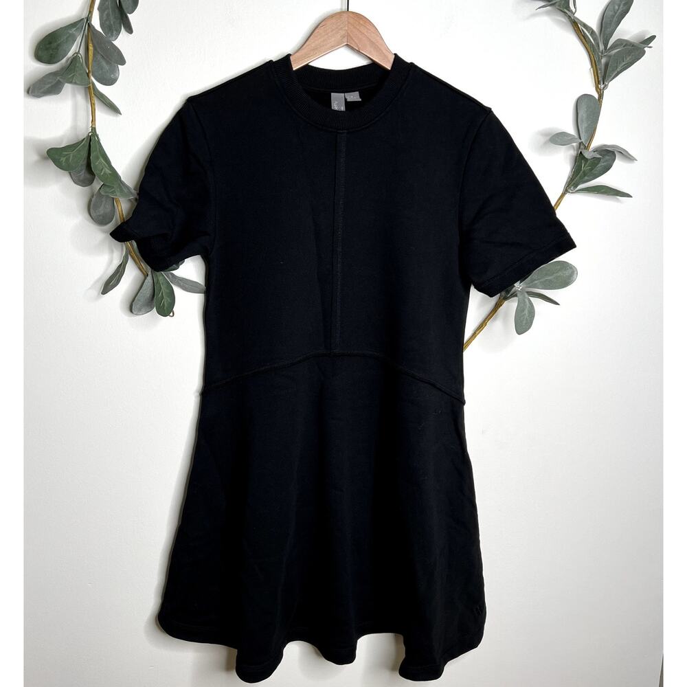 Sweaty Betty Black Revive Tee Dress